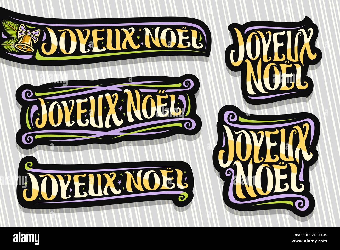 Joyeux Noel francese Parigi Torre Eiffel Buon Natale Natale Maglietta