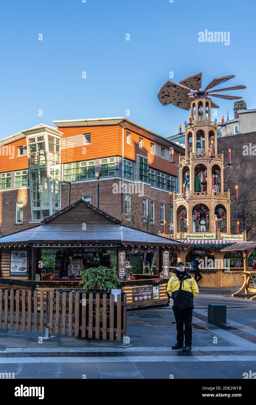 mercatini di natale di manchester Foto Stock