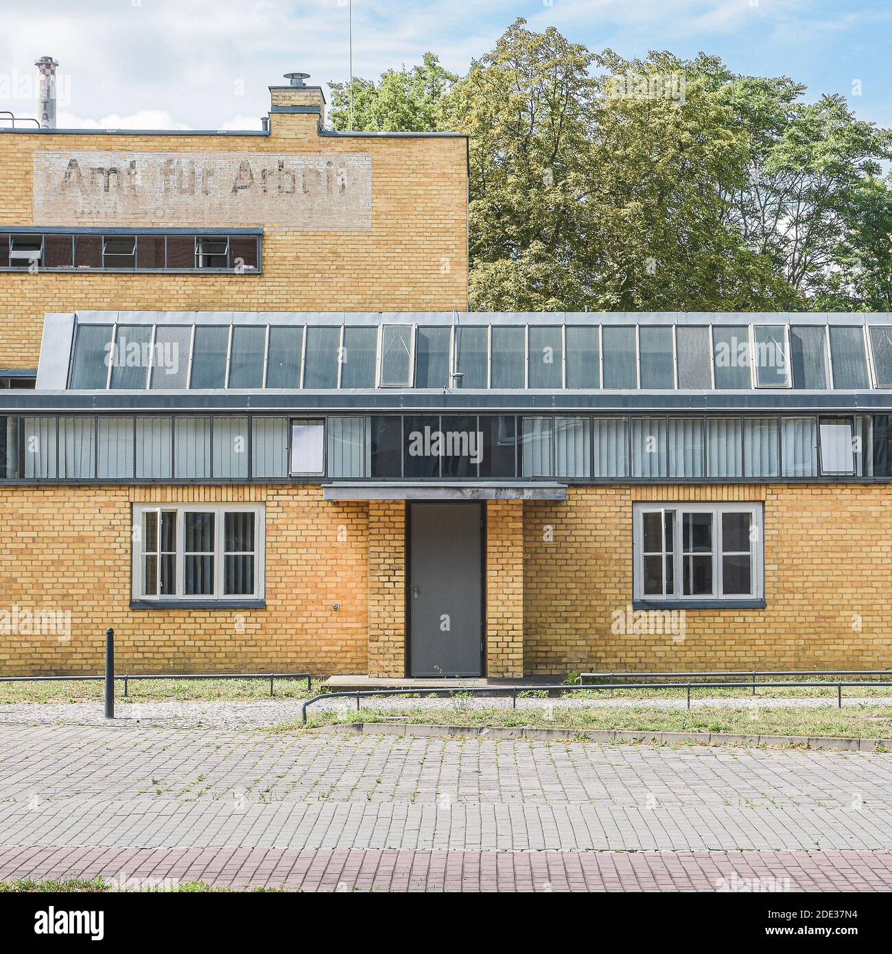 Edificio Bauhaus a Dessau, Germania. Foto Stock