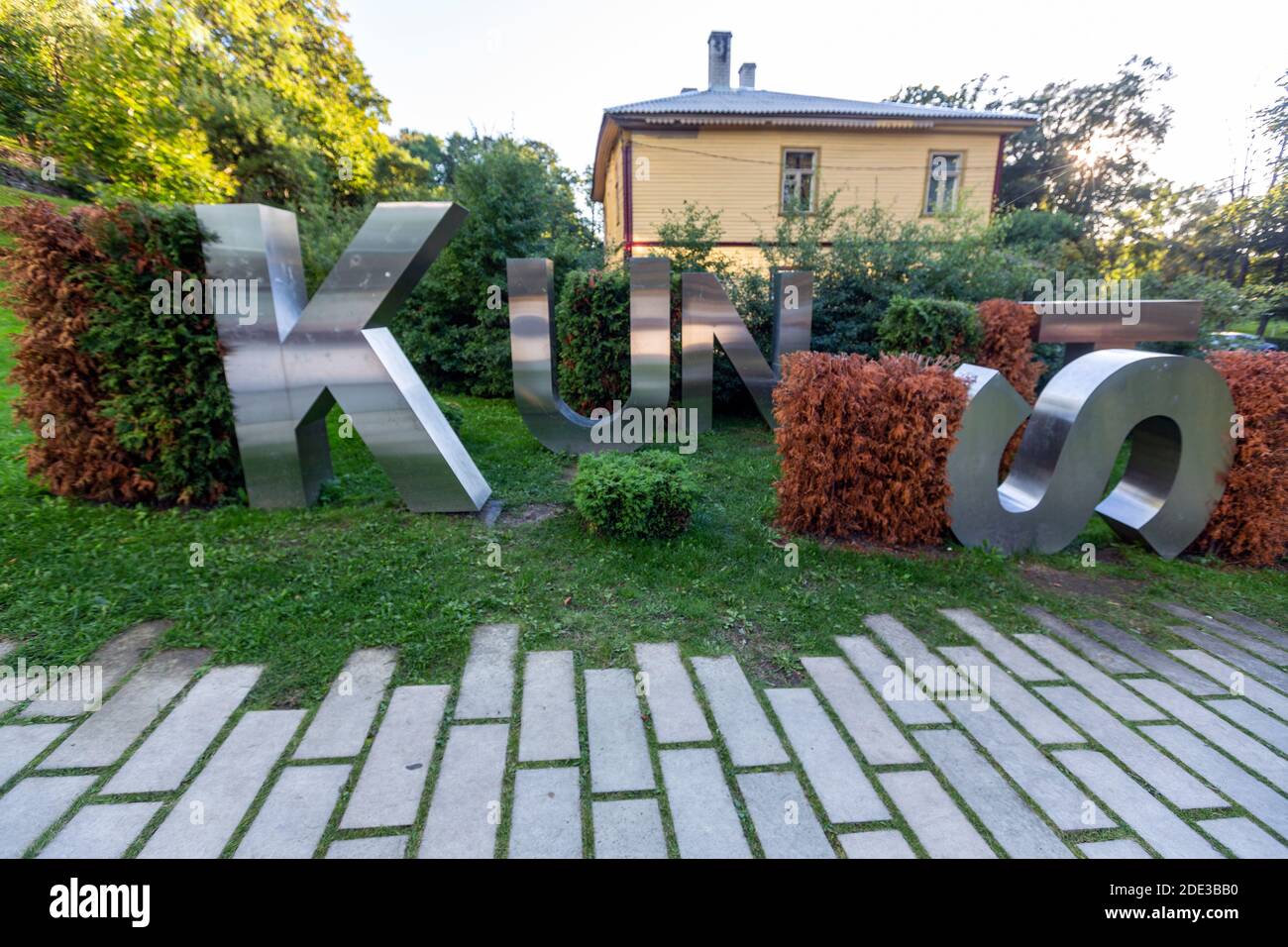 Museo Kumu, Museo d'Arte Kumu, Tallinn, Estonia Foto Stock