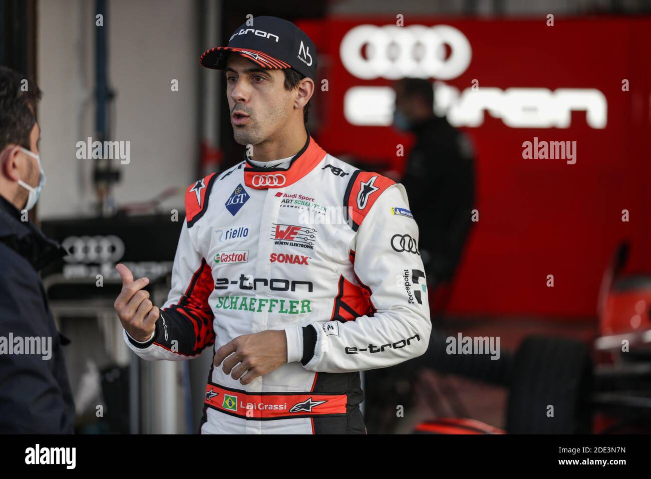 Durante il test pre-stagionale di Valencia per il Campionato del mondo ABB FIA Formula e 2020-21, sul circuito Ricardo Tormo, dal 28 novembre al 1 dicembre 2020 a Valencia, Spagna - Foto Xavi Bonilla / DPPI / LM Foto Stock