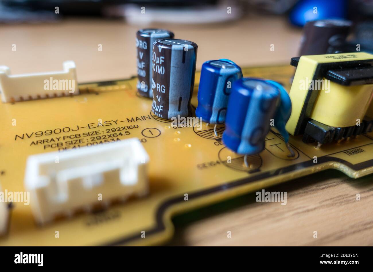 Scheda principale dell'apparecchio elettrico Foto Stock