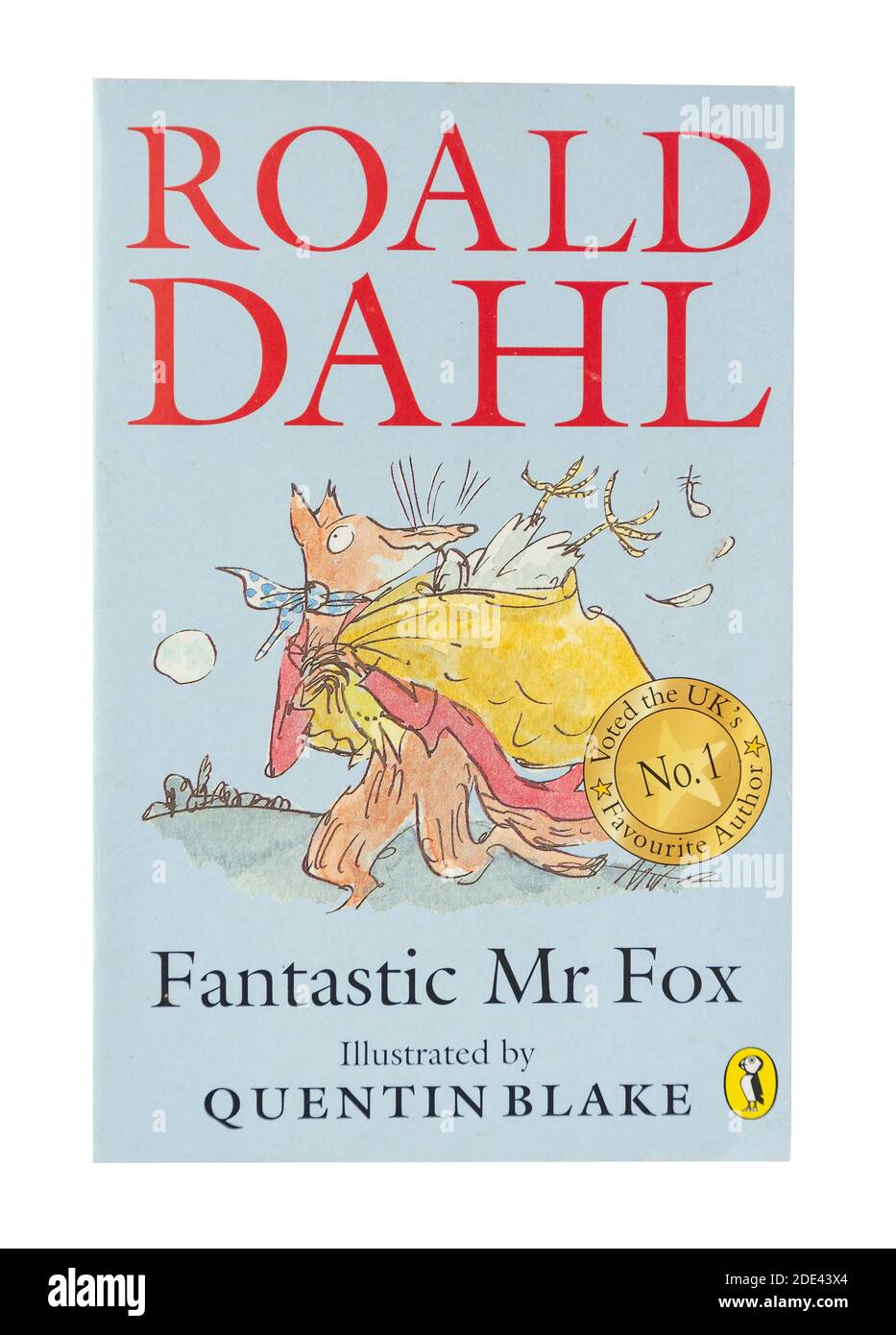 Libro per bambini "Fantastic MR Fox" di Roald Dahl, Greater London, Inghilterra, Regno Unito Foto Stock
