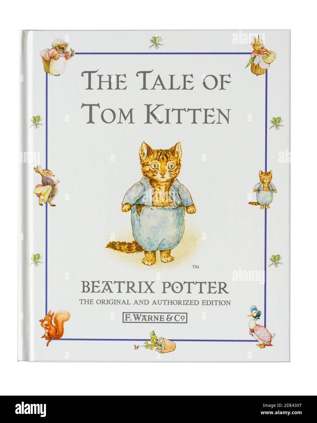 Il libro per bambini "The Tale of Tom Kitten" di Beatrix Potter, Greater London, England, Regno Unito Foto Stock
