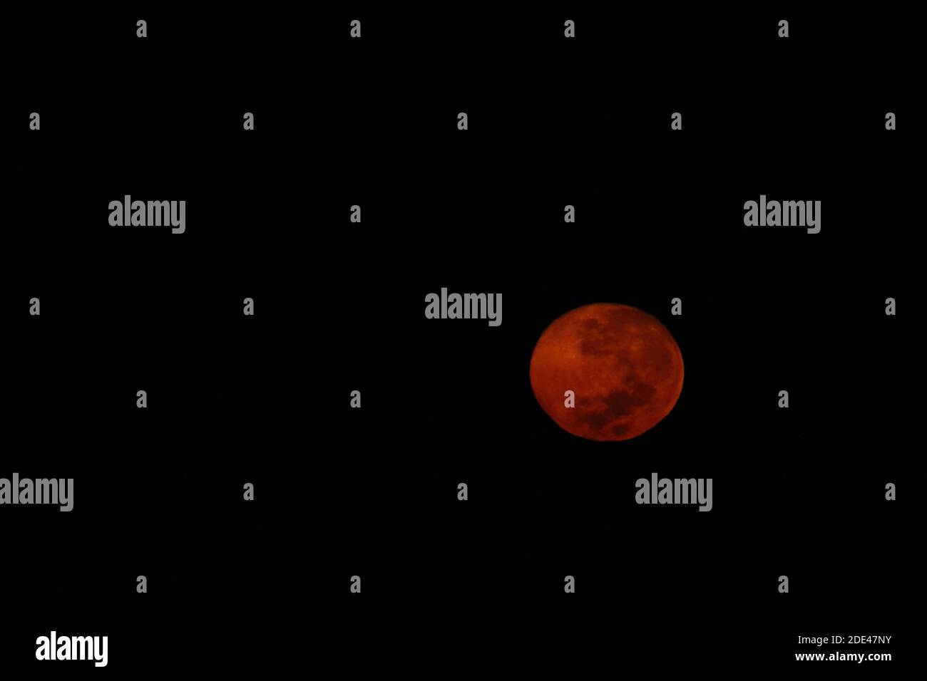 Blutmond / Blood Moon Foto Stock