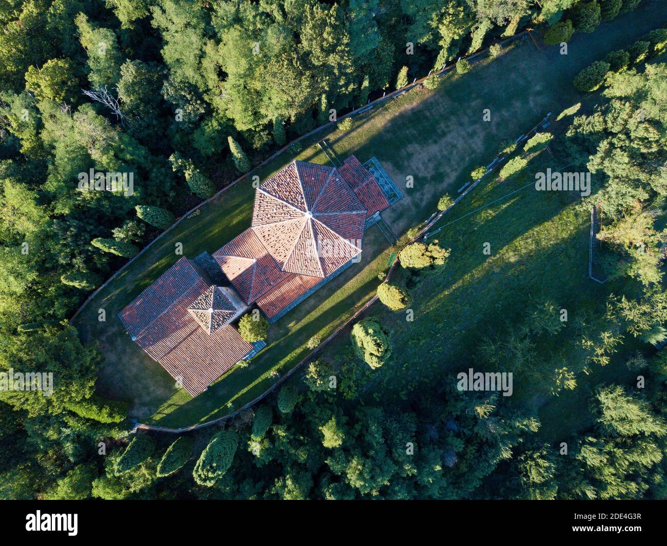 Luogo di pellegrinaggio, Cappella di Sant'Anna, Salcedo, Provincia di Vicenza, Veneto, Italia Foto Stock