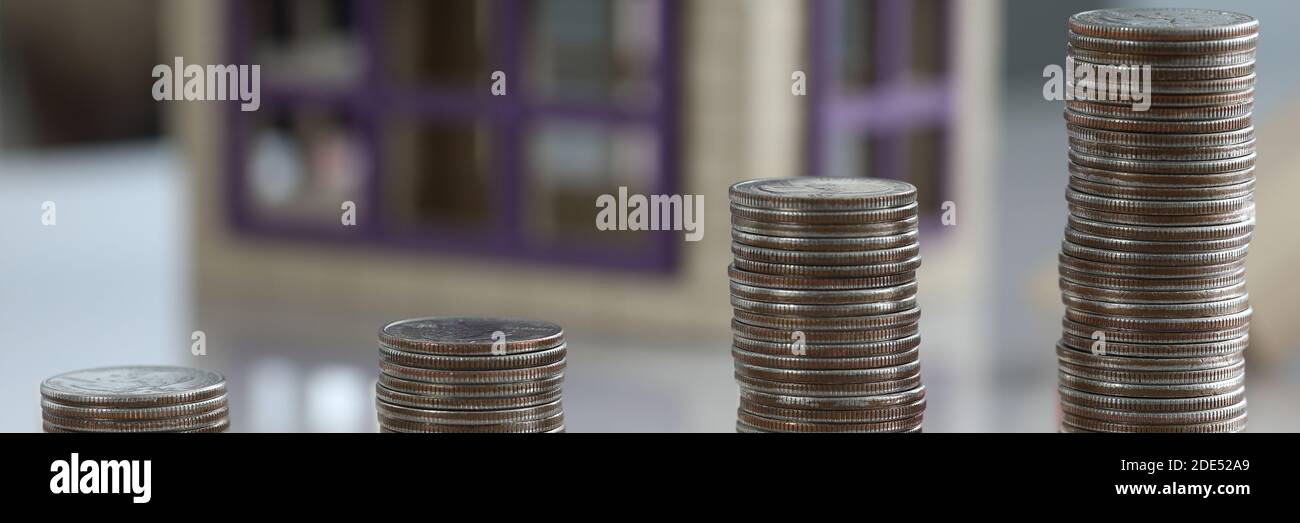 Il quadro che dimostra l'alfabetizzazione finanziaria Foto Stock
