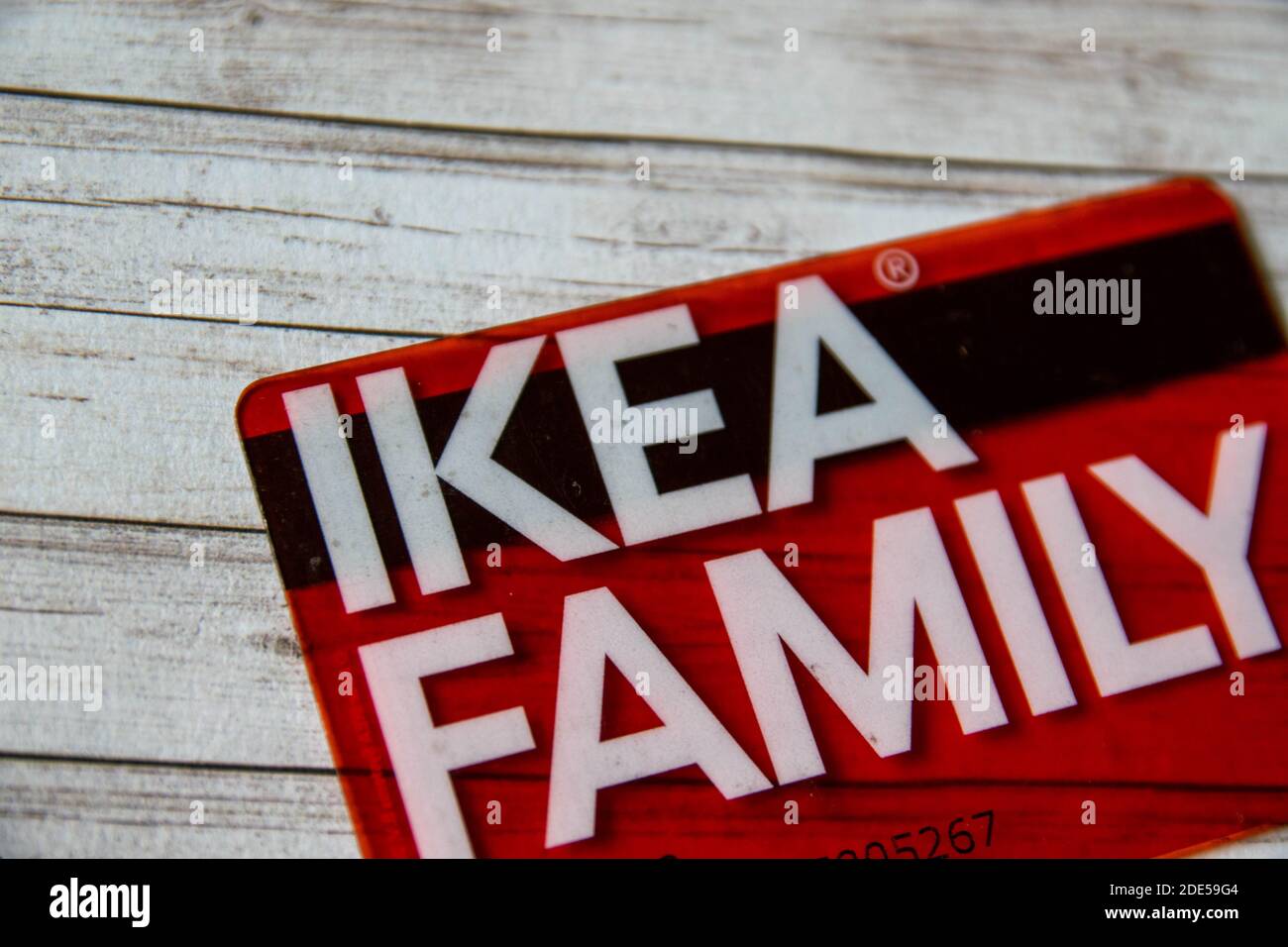 Ikea Family carta fedeltà Foto stock - Alamy