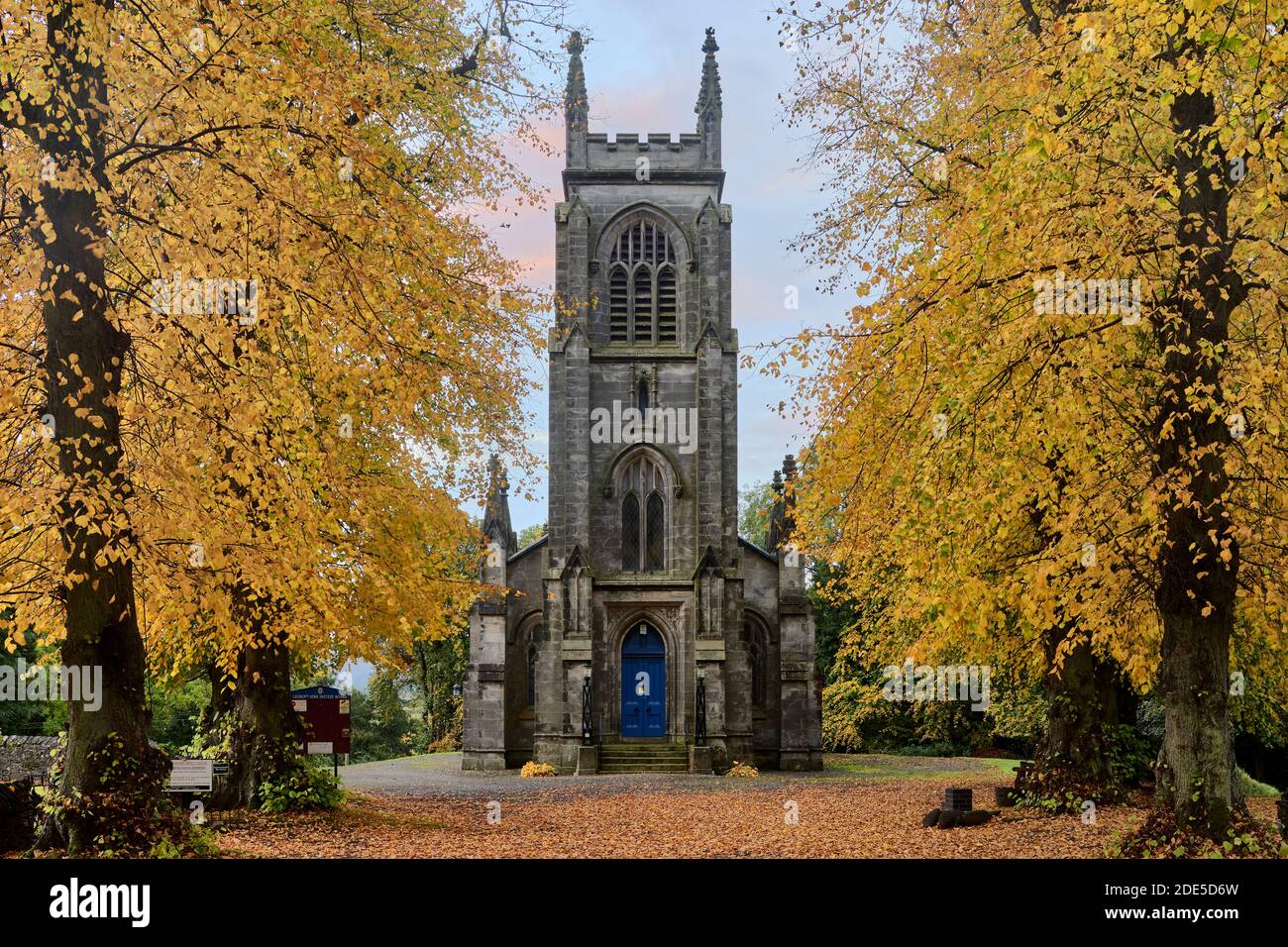 Lecropt Kirk Parish Church, Bridge of Allan, Stirling, Scozia. Appartenente alla Chiesa di Scozia. Foto Stock