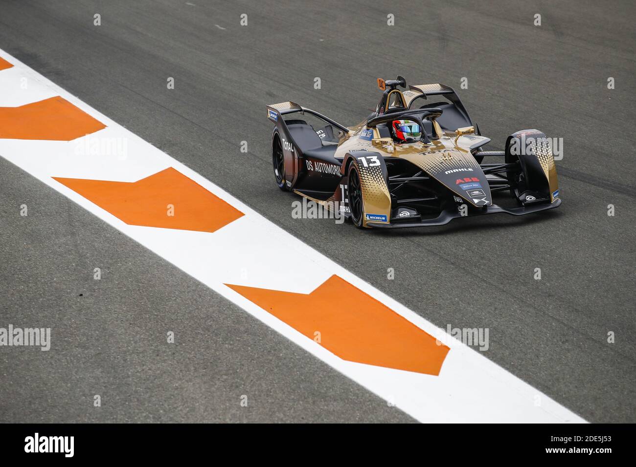 13 da Costa Antonio Felix (por), DS Techeetah, DS e-tense FE20, azione durante i test pre-stagione di Valencia per il Campionato del mondo ABB FIA Formula e 2020-21, sul circuito Ricardo Tormo, dal 28 novembre al 1 dicembre 2020 a Valencia, Spagna - Foto Xavi Bonilla / DPPI / LM Foto Stock