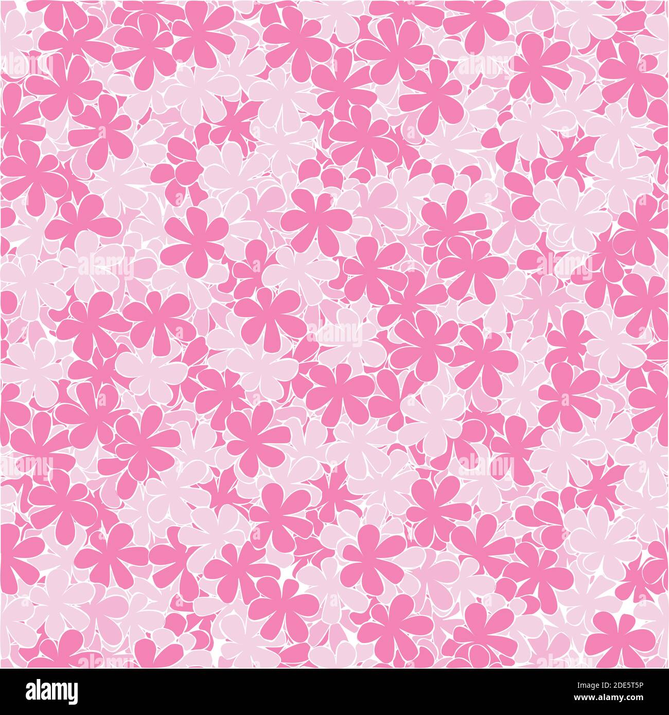 infiniti fiori di primavera delicato motivo fiori di mela ciliegia fiore Illustrazione Vettoriale