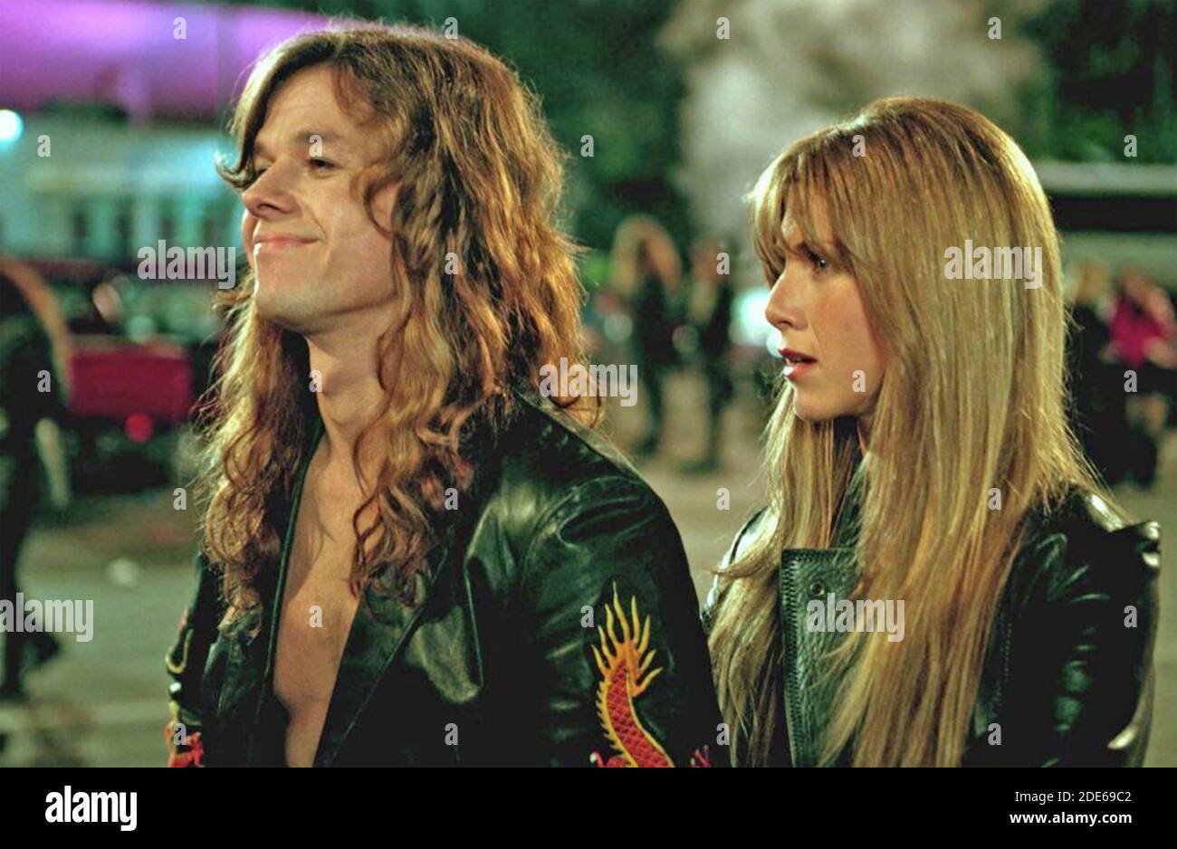 FILM DELLA ROCK STAR 2001 Warner Bros Pictures con Jennifer Aniston E Mark Wahlberg Foto Stock