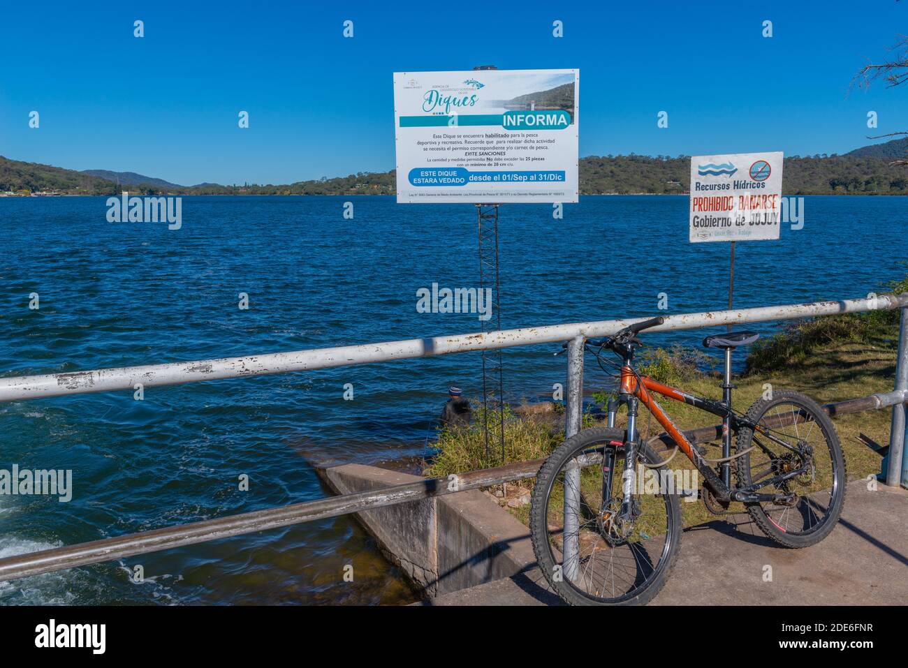 Un viaggio sulla N 9 a nord della provincia Jujuy di Jujuy, Diaque la Cienaga, Cienaga, Argentina Nord-Ovest, America Latina Foto Stock