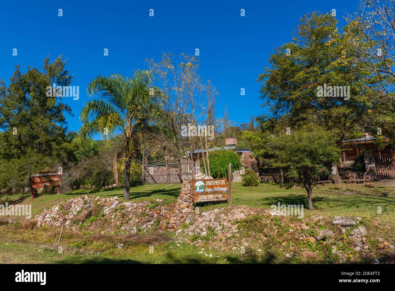 Un viaggio sulla N 9 a nord della provincia Jujuy di Jujuy, Argentina nord-occidentale, America Latina Foto Stock