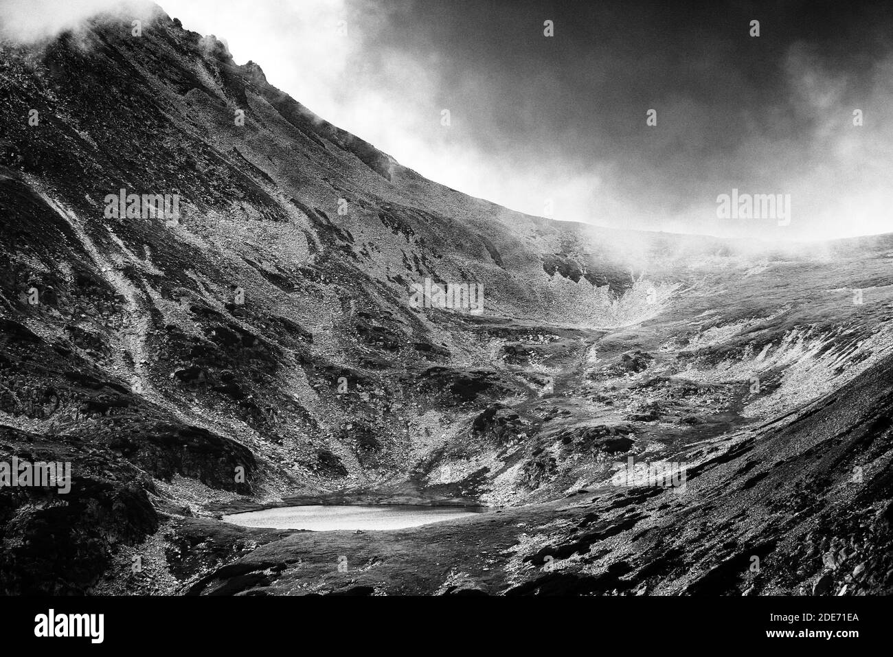 Paesaggio estivo in Retezat Montagne, Romania, Europa Foto Stock