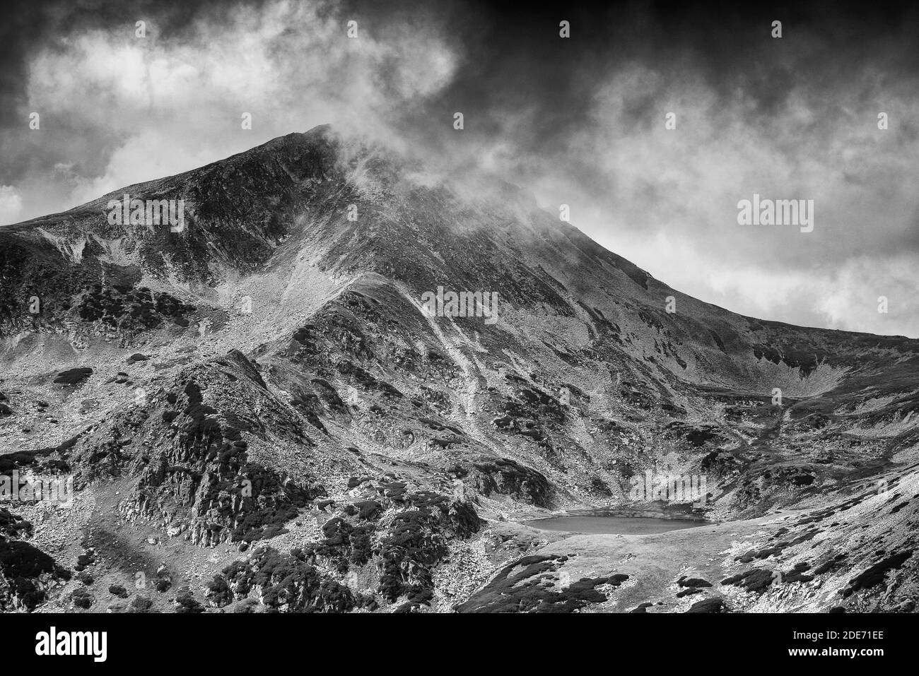 Paesaggio estivo in Retezat Montagne, Romania, Europa Foto Stock