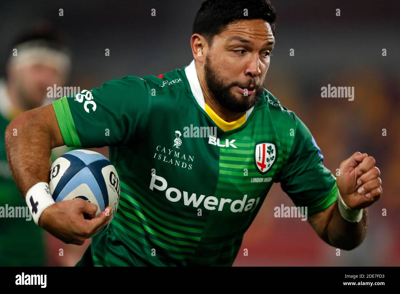 Brentford Community Stadium, Londra, Regno Unito. 29 Nov 2020. Gallagher Premiership Rugby, London Irish contro Leicester Tigers; Curtis Rona di Londra Irish Credit: Action Plus Sports/Alamy Live News Foto Stock