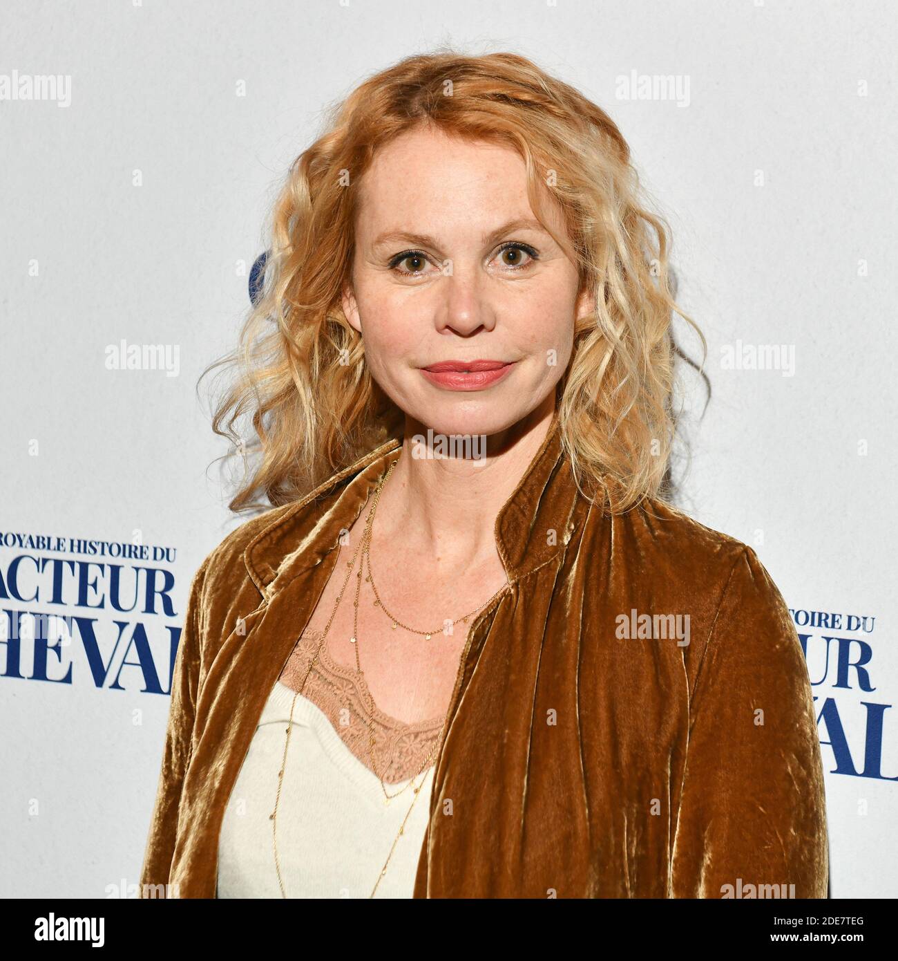 Carole Richert frequenta l'incroyable Histoire Du Facteur Cheval Premiere al cinema Gaumont Opera il 10 gennaio 2019 a Parigi, Francia. Foto di Laurent Zabulon/ABACAPRESS.COM Foto Stock