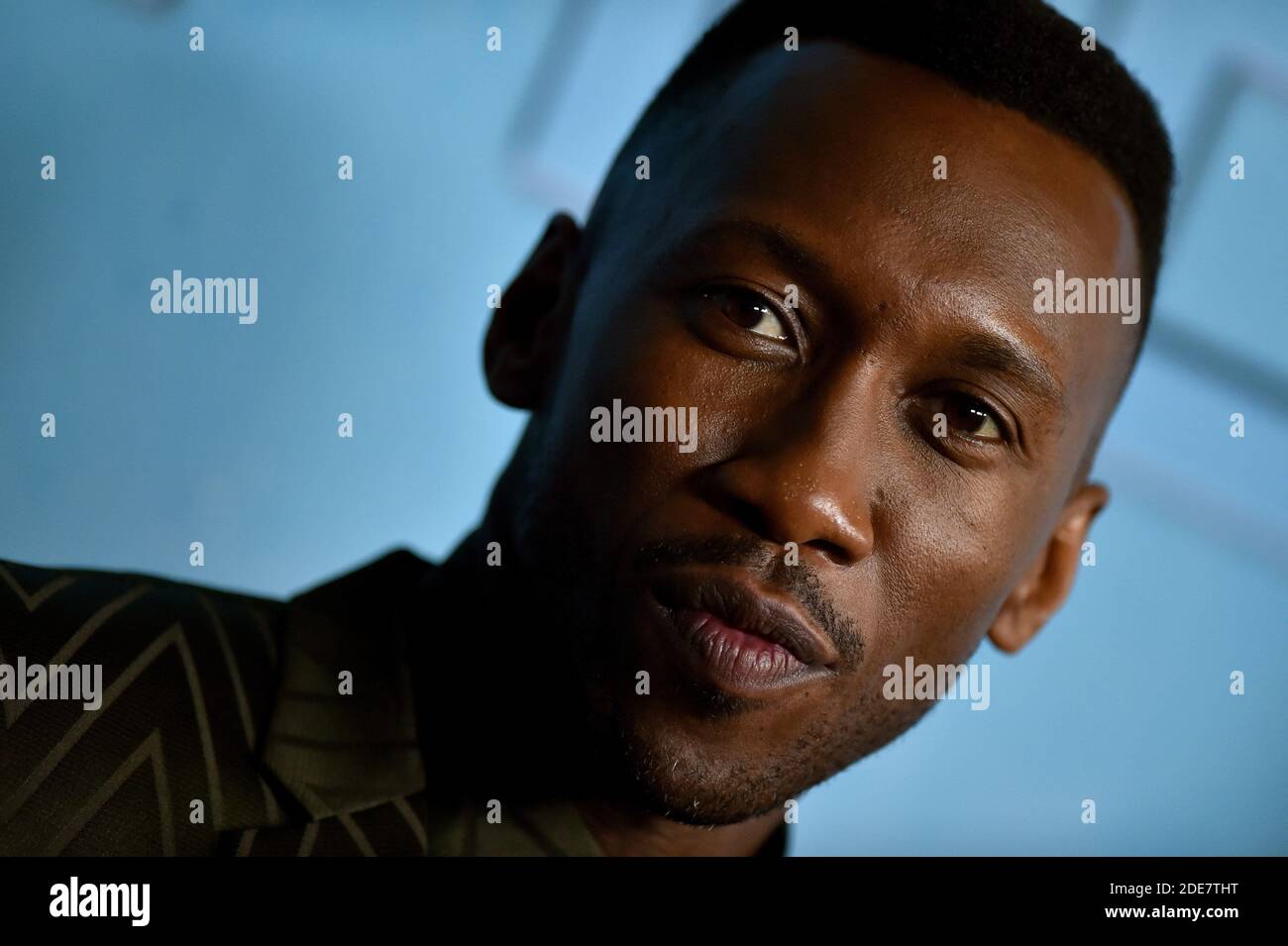 Mahershala Ali partecipa alla prima della stagione 3 "True Detective" di HBO alla Directors Guild of America il 10 gennaio 2019 a West Hollywood, CA, USA. Foto di Lionel Hahn/ABACAPRESS.COM Foto Stock