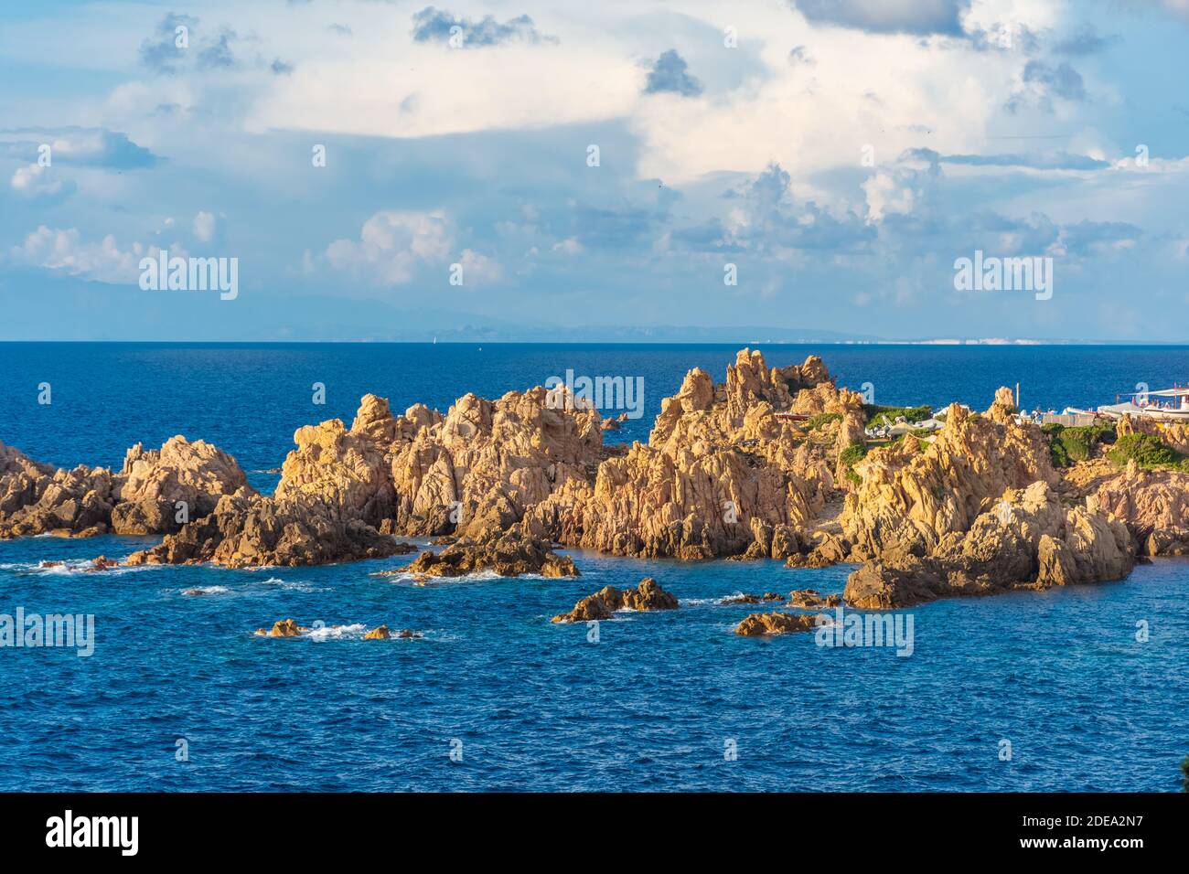 Spiagge di li Cossi, Sardegna, Italia Foto Stock