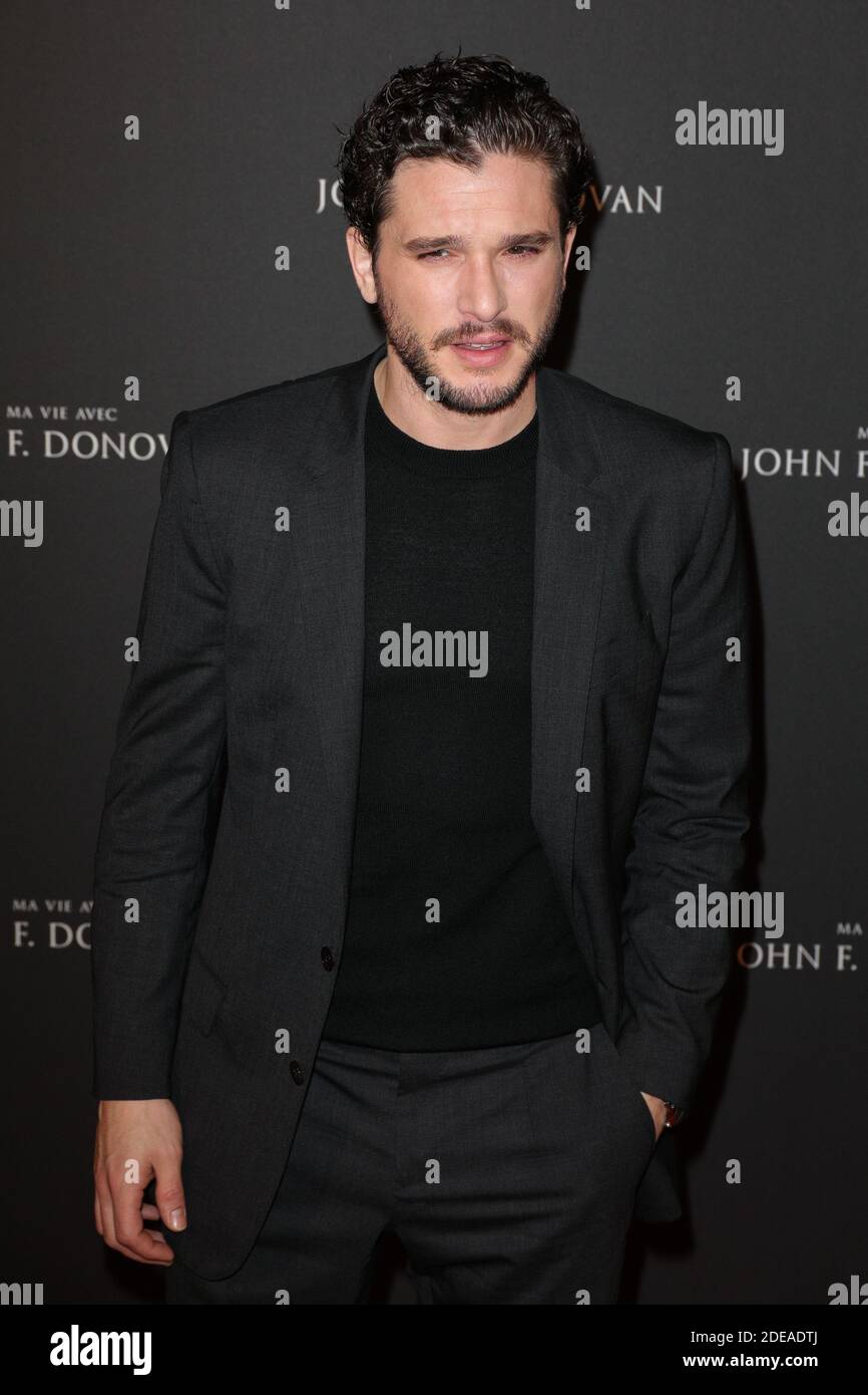 Attore Kit Harington alla Premiere 'da vie avec John F. Donovan' alla Bibliotheque Mk2 il 28 febbraio 2019 a Parigi, Francia. Foto di David Boyer/ABACAPRESS.COM Foto Stock