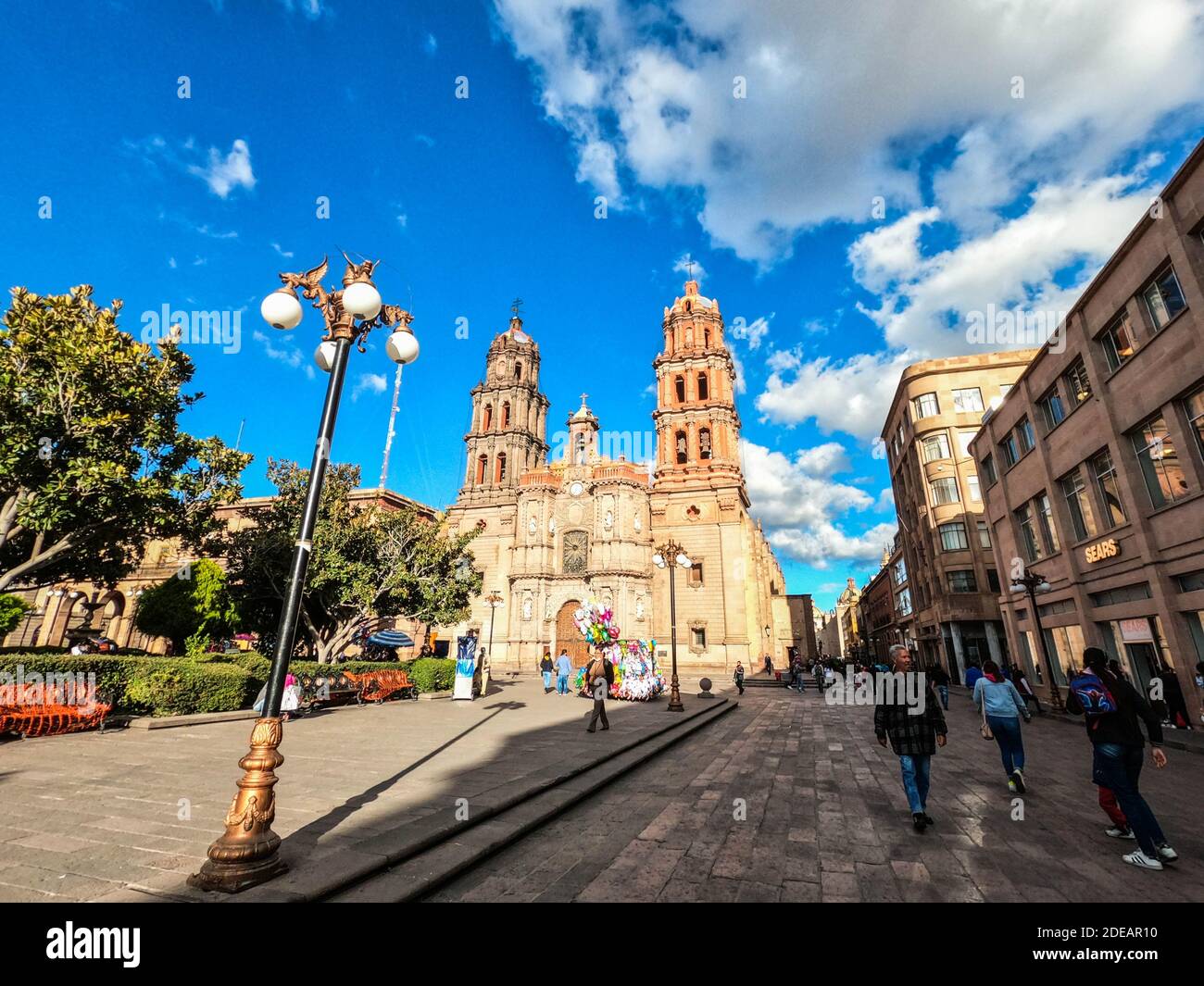 Cattedrale Metropolitana di San Luis Potosi, Messico Foto Stock