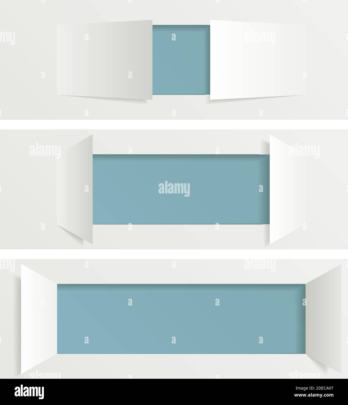 Illustrazione vettoriale che imita una carta strappata con spazio per il testo. I colori possono essere facilmente modificati (due colori globali, uno per il foglio superiore di carta e. Illustrazione Vettoriale Illustrazione vettoriale che imita una carta strappata con spazio per il testo. I colori possono essere facilmente modificati (due colori globali, uno per il foglio superiore di carta e. Illustrazione Vettoriale