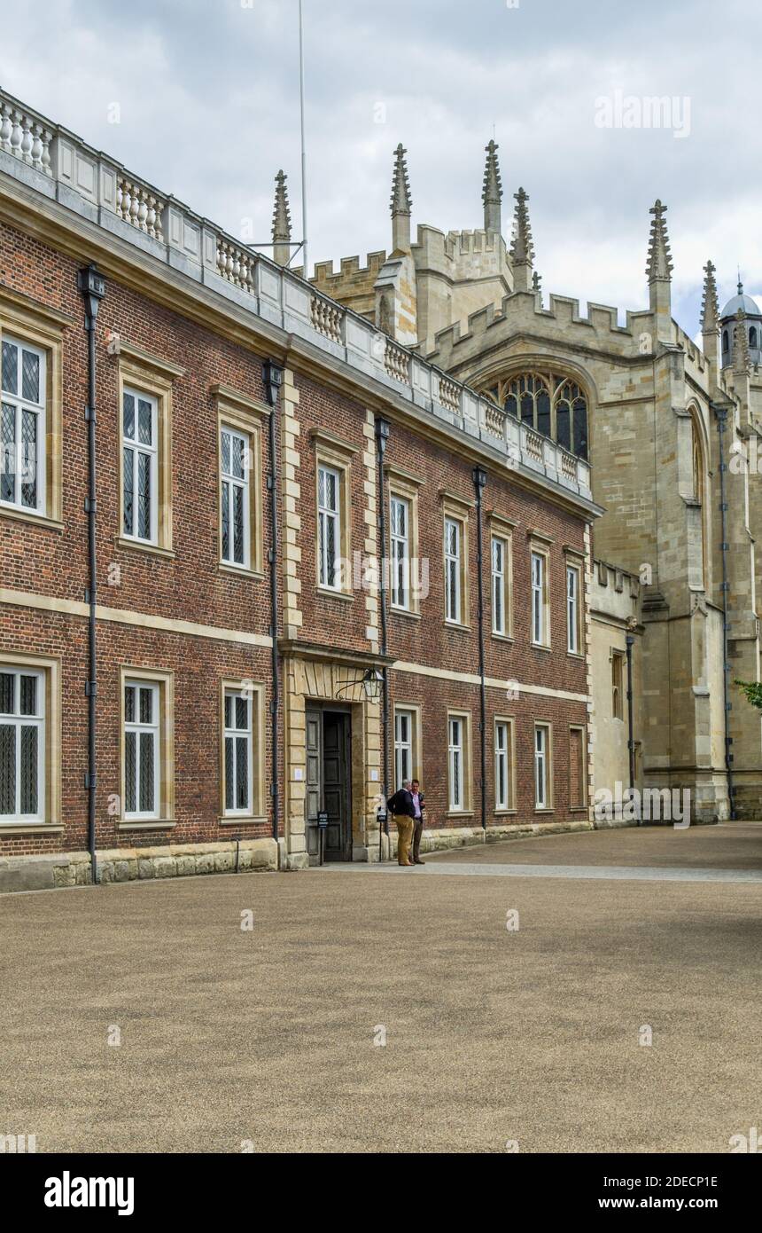 Eton College, una scuola pubblica per ragazzi, Eton, Berkshire, Regno Unito Foto Stock