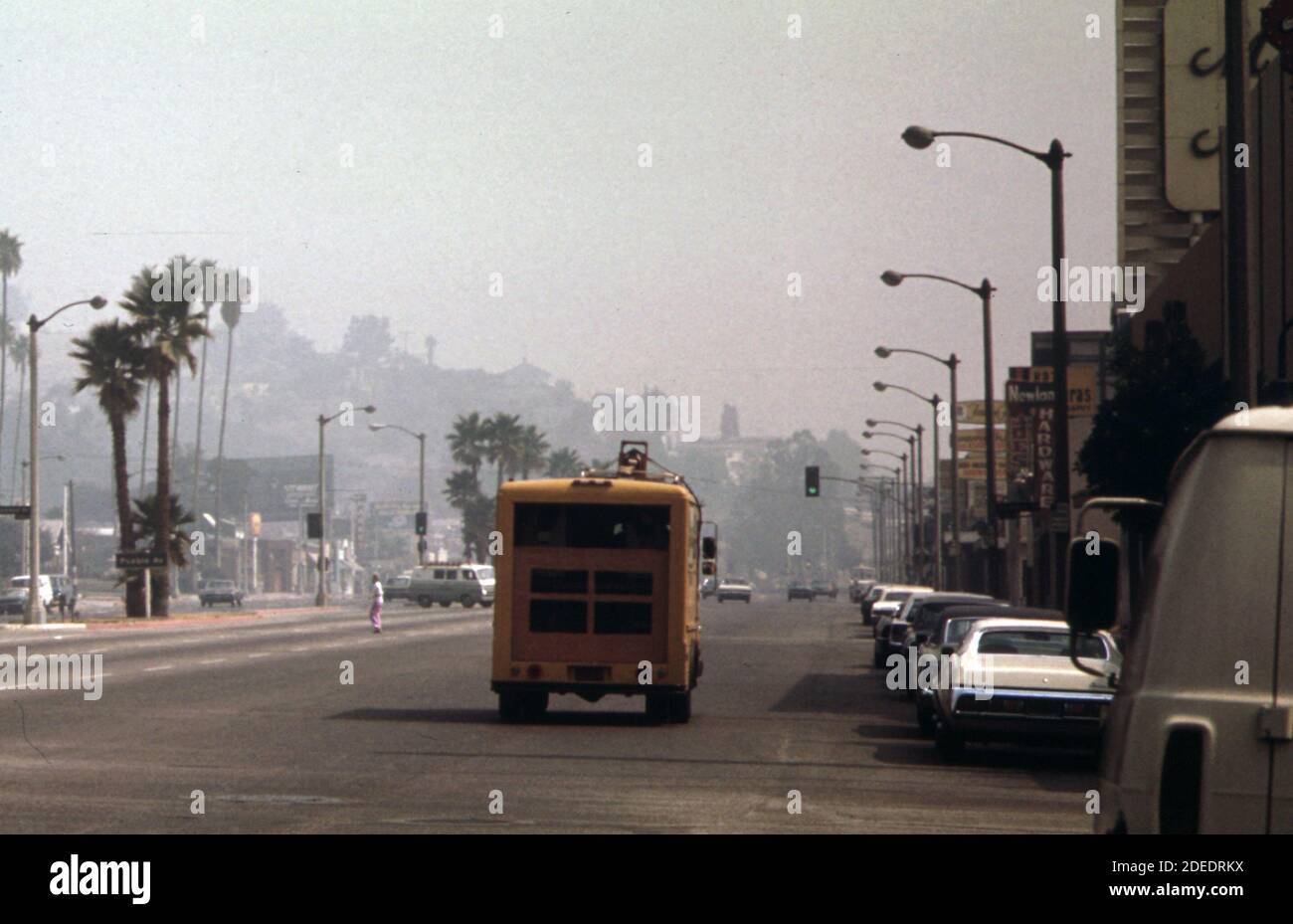 1970 Photos (1973) - Los Angeles Reactive Pollutant Programme (larpp); uno studio unico di ricerca sull'inquinamento atmosferico a più agenzie, sponsorizzato dal Coordinating Research council; un gruppo di ricerca governativo-industriale Foto Stock