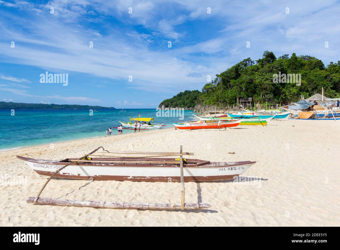 Isola di Boracay nelle Filippine Foto Stock