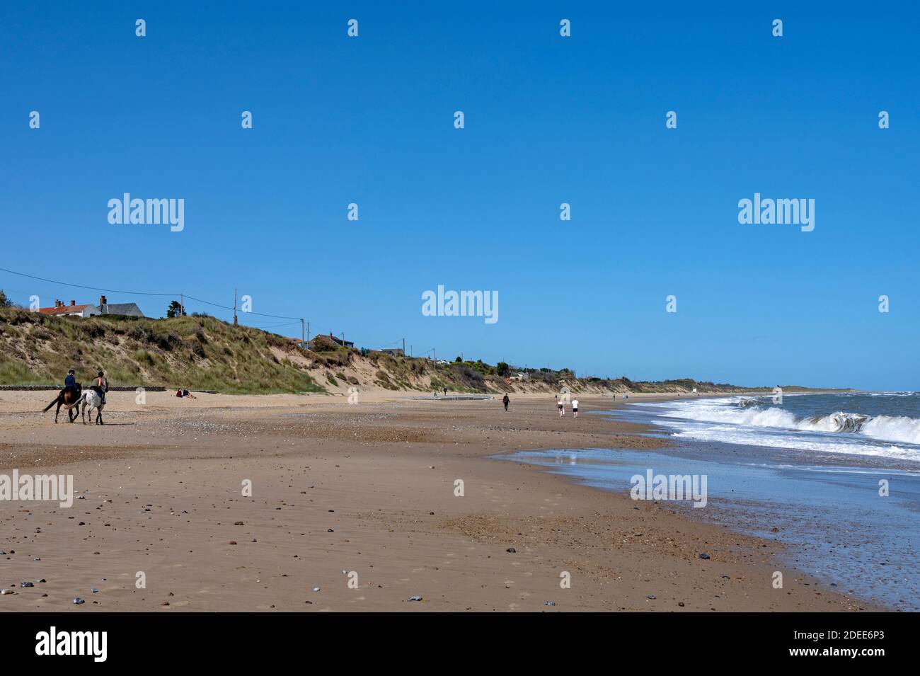 Hemsby Norfolk UK Foto Stock