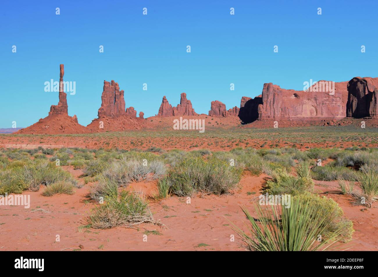 Il Monument Valley Navajo Tribal Park Foto Stock