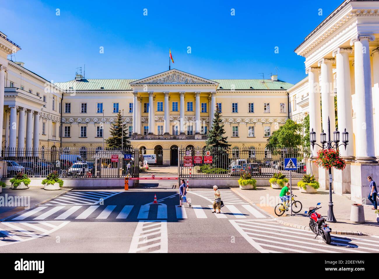 Palazzo del Ministero delle entrate e del Tesoro. Conosciuto anche come Palazzo della Commissione. Attualmente non è la casa del ministero nominato, ma serve come Foto Stock