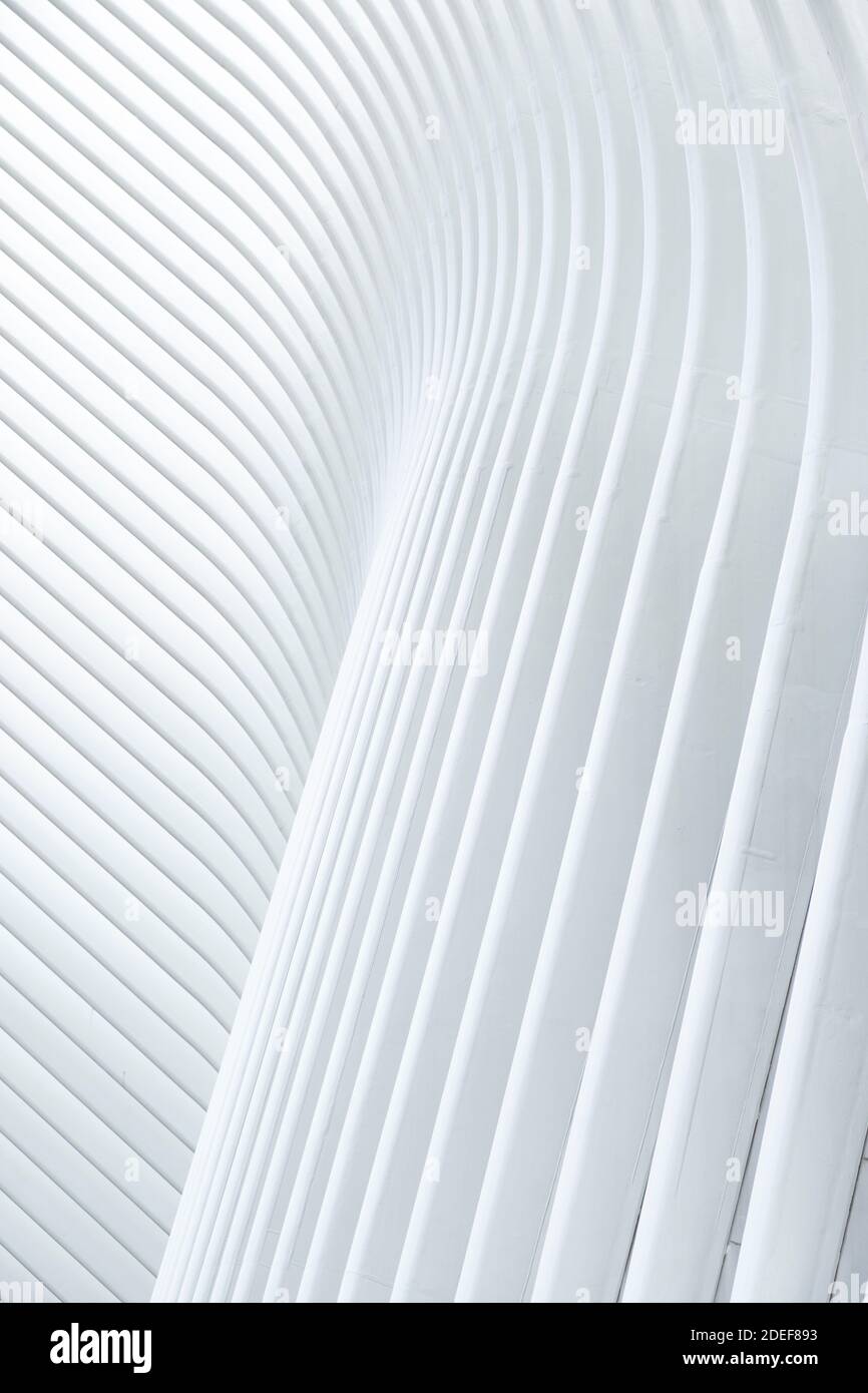 Riassunto dell'Oculus, World Trade Center, New York Foto Stock