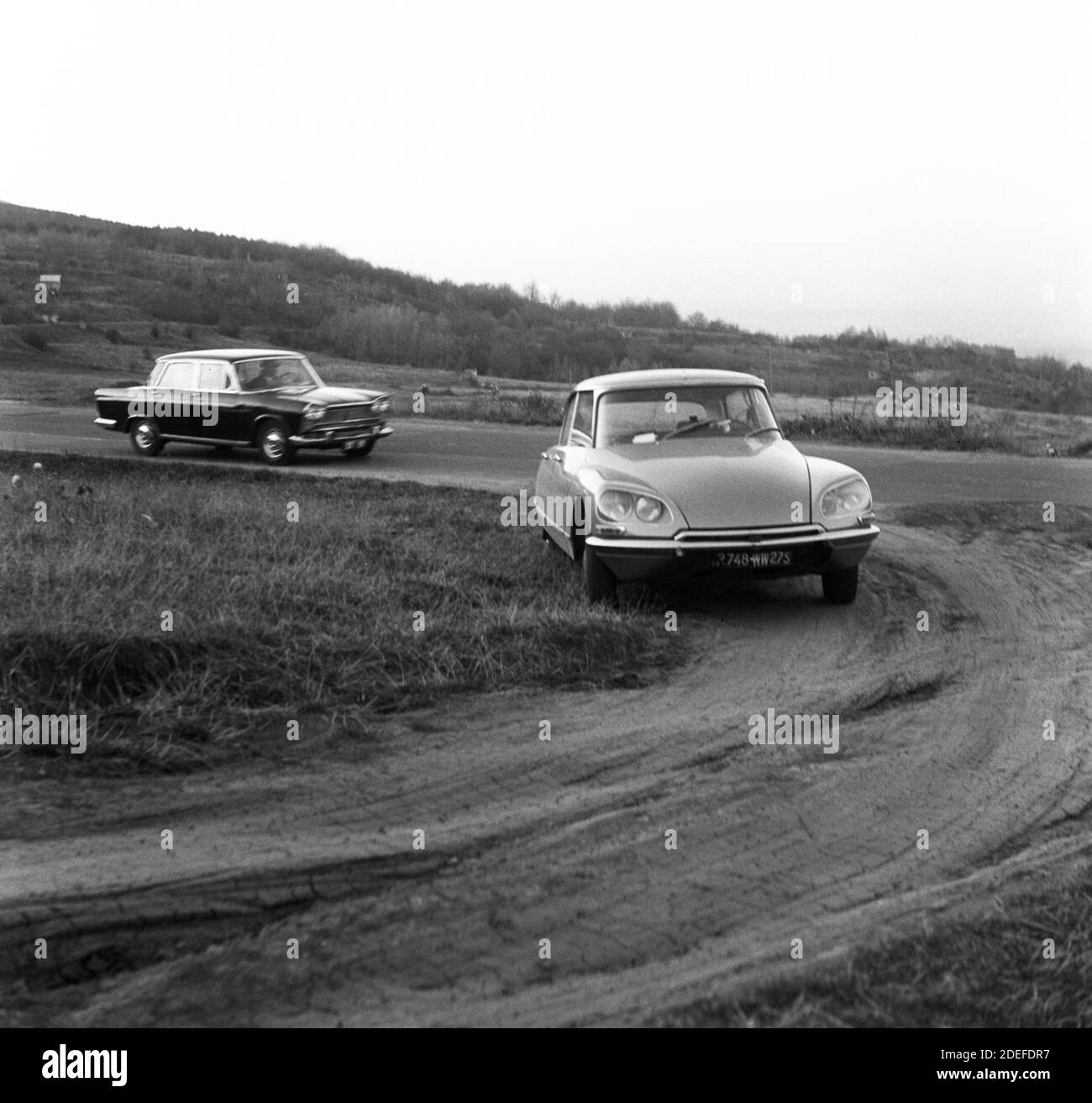 Old Citroen ID 20 Foto Stock