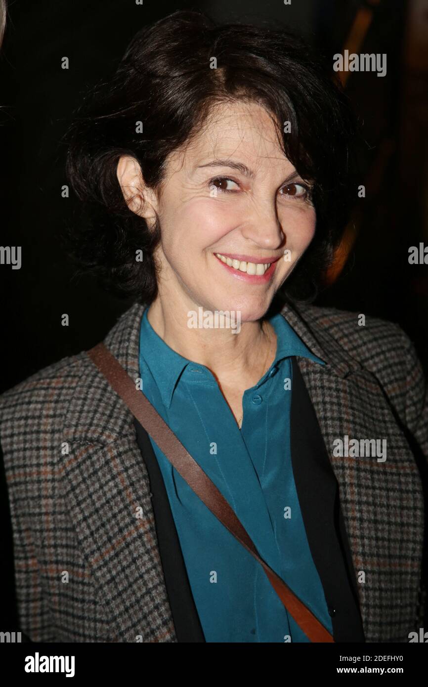 Zabou Breitman al lancio del libro "le Retour du Jeune Prince" di Alejandro G. Roemmers presso l'Atelier des Lumieres, a Parigi, Francia, il 10 aprile 2019. Foto di Jerome Domine/ABACAPRESS.COM Foto Stock