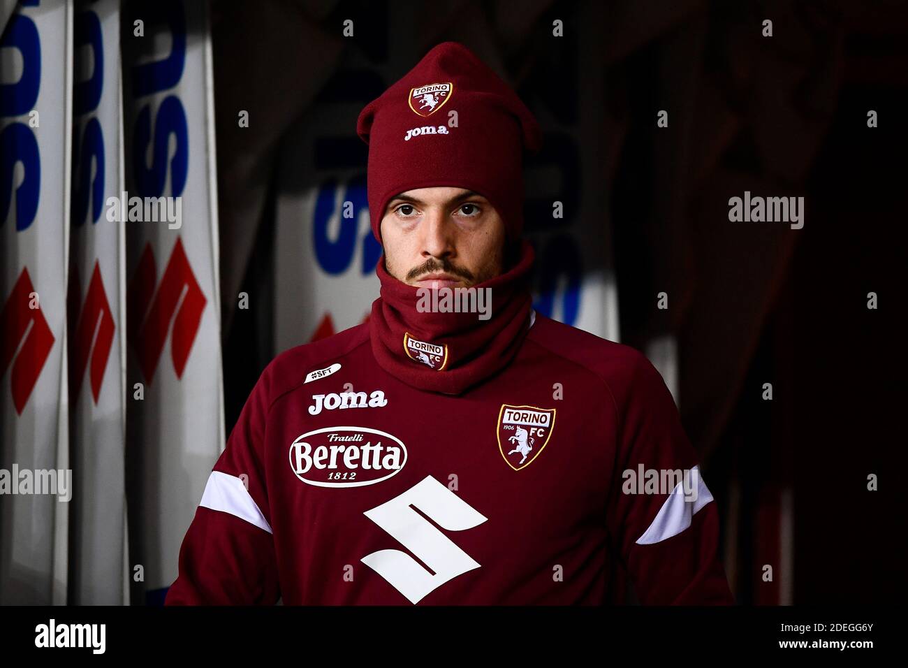 Torino, Italia - 30 novembre 2020: Simone Verdi del Torino FC guarda prima della Serie UNA partita di calcio tra Torino FC e UC Sampdoria. La partita terminò il cravatta del 2-2. Credit: Nicolò campo/Alamy Live News Foto Stock