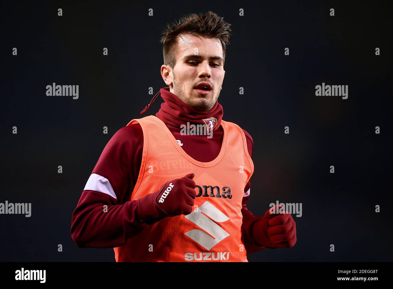 Torino, Italia - 30 novembre 2020: Krisztofer Horvath del Torino FC in azione alla fine della Serie A Football Match tra Torino FC e UC Sampdoria. La partita terminò il cravatta del 2-2. Credit: Nicolò campo/Alamy Live News Foto Stock