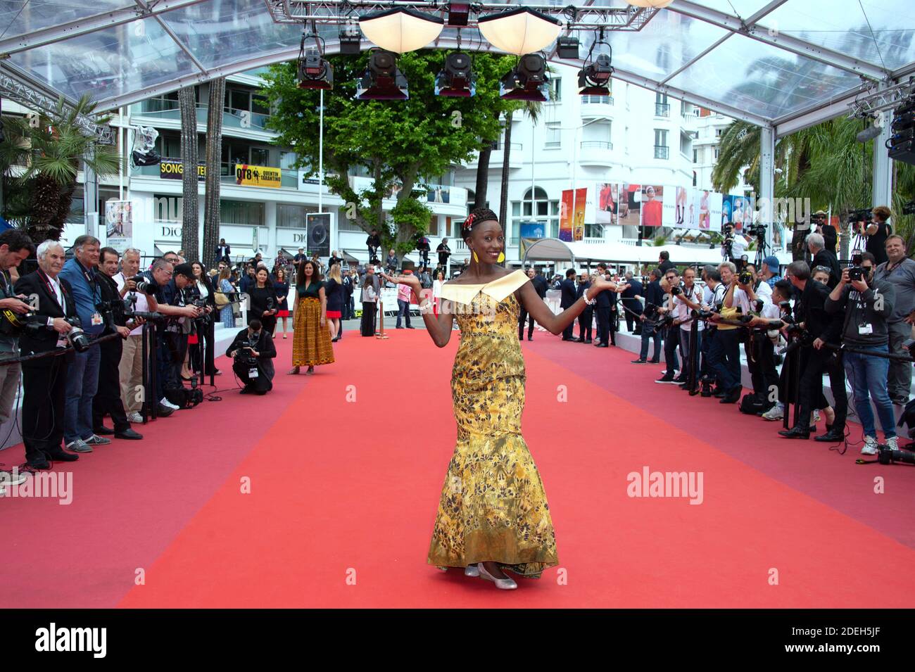 Il membro della giuria, Maimouna N'Diaye, ha partecipato al le Jeune Ahmed Premiere nell'ambito del 72o Festival Internazionale del Cinema di Cannes, in Francia, il 19 maggio 2019. Foto di Aurore Marechal/ABACAPRESS.COM Foto Stock