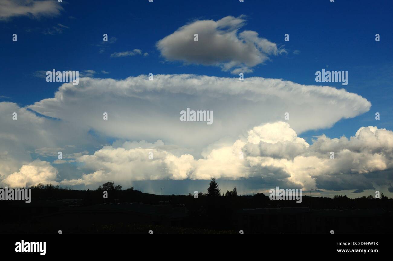 Incudine cloud Foto Stock