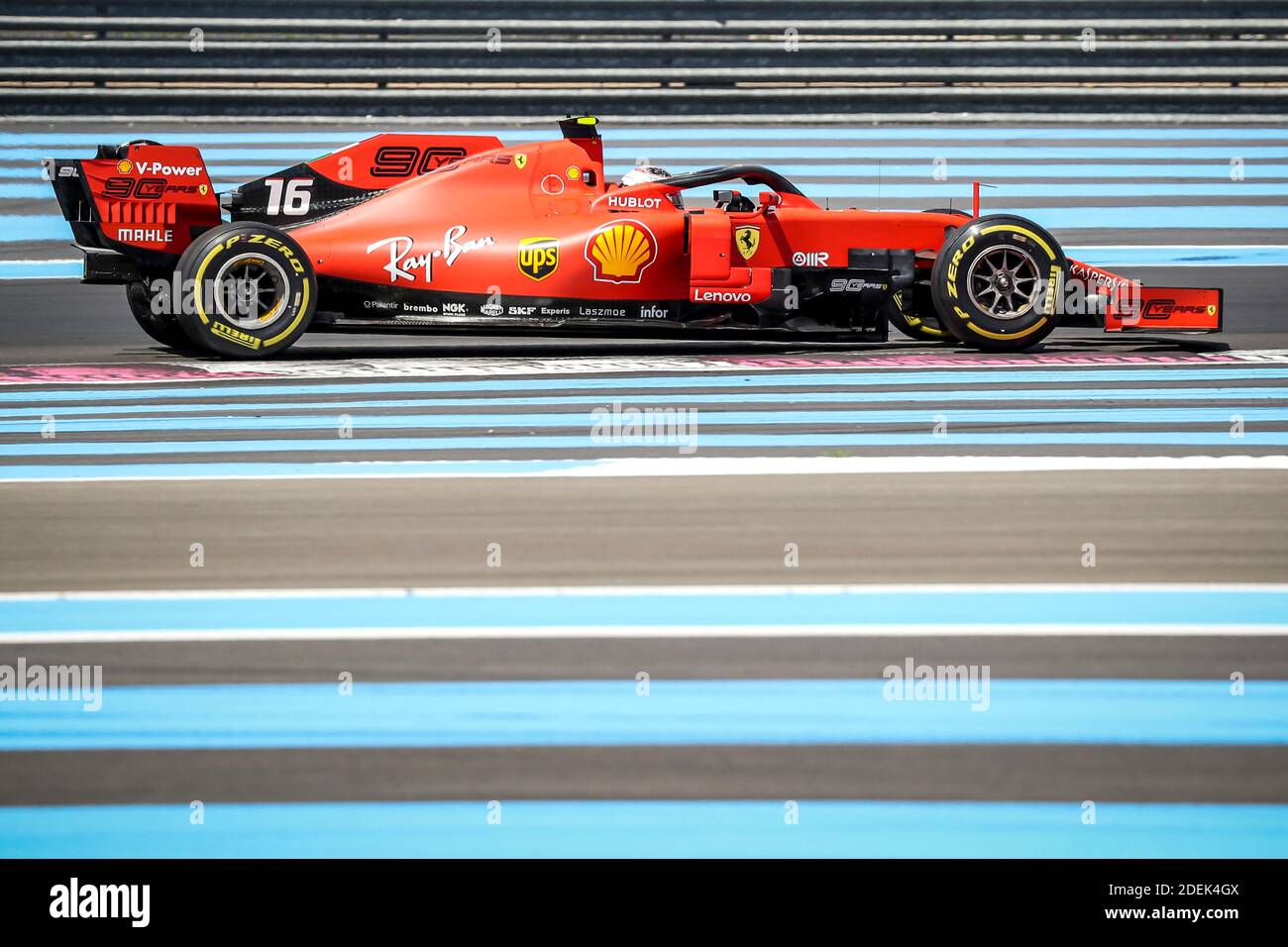 Charles Leclec (Scuderia Ferrari) si svolge durante il Gran Premio di Francia 2019, le Castellet , Francia, il 23 giugno 2019. Foto di Marco Piovanotto/ABACAPRESS.COM Foto Stock