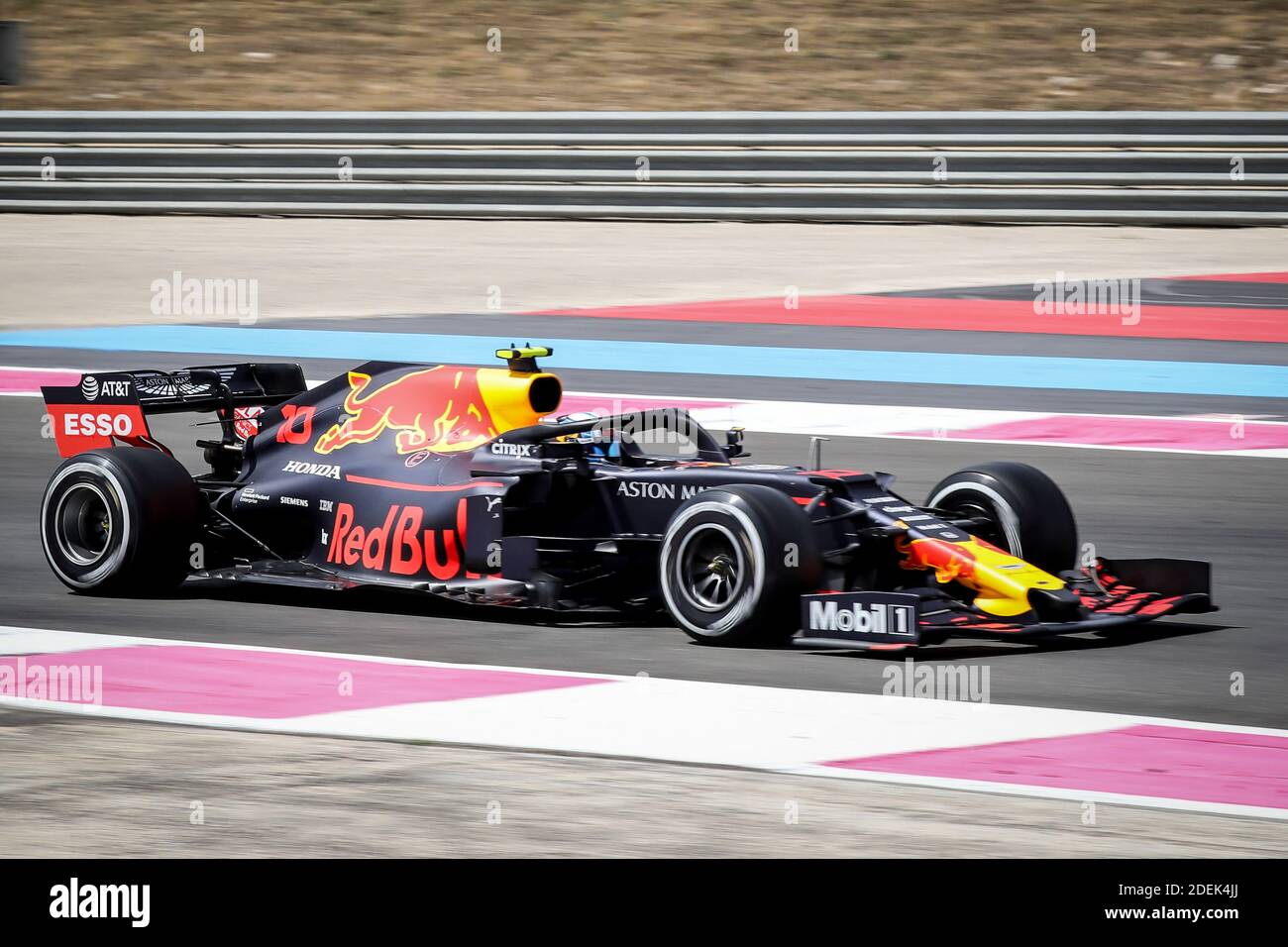 Pierre Gasly (Scuderia Aston Martin Red Bull Racing) corre durante il Gran Premio di Francia 2019, le Castellet, Francia, il 23 giugno 2019. Foto di Marco Piovanotto/ABACAPRESS.COM Foto Stock