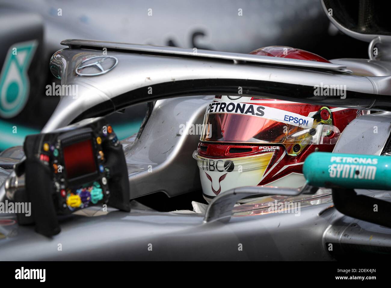 Lewis Hamilton (Scuderia Mercedes AMG Petronas Motorsport) vince il Gran Premio di Francia 2019, le Castellet, Francia, il 23 giugno 2019. Foto di Marco Piovanotto/ABACAPRESS.COM Foto Stock