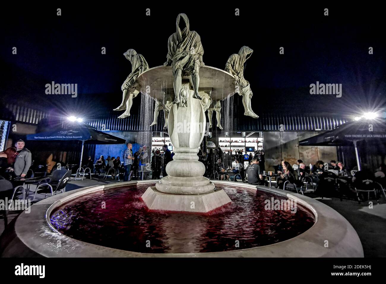 Atmosfera generale durante il festival all'aperto Hellfest il 23 giugno 2019 a Clisson, Francia Foto di Julien Reynaud/APS-Medias/ABACAPRESS.COM Foto Stock