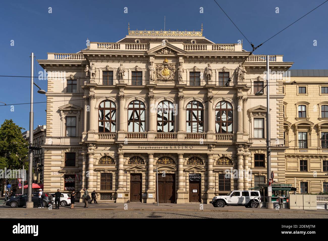 Palais Erzherzog Ludwig Viktor in Wien, Österreich, Europa | Palais Erzherzog Ludwig Viktor, Vienna, Austria, Europa Foto Stock