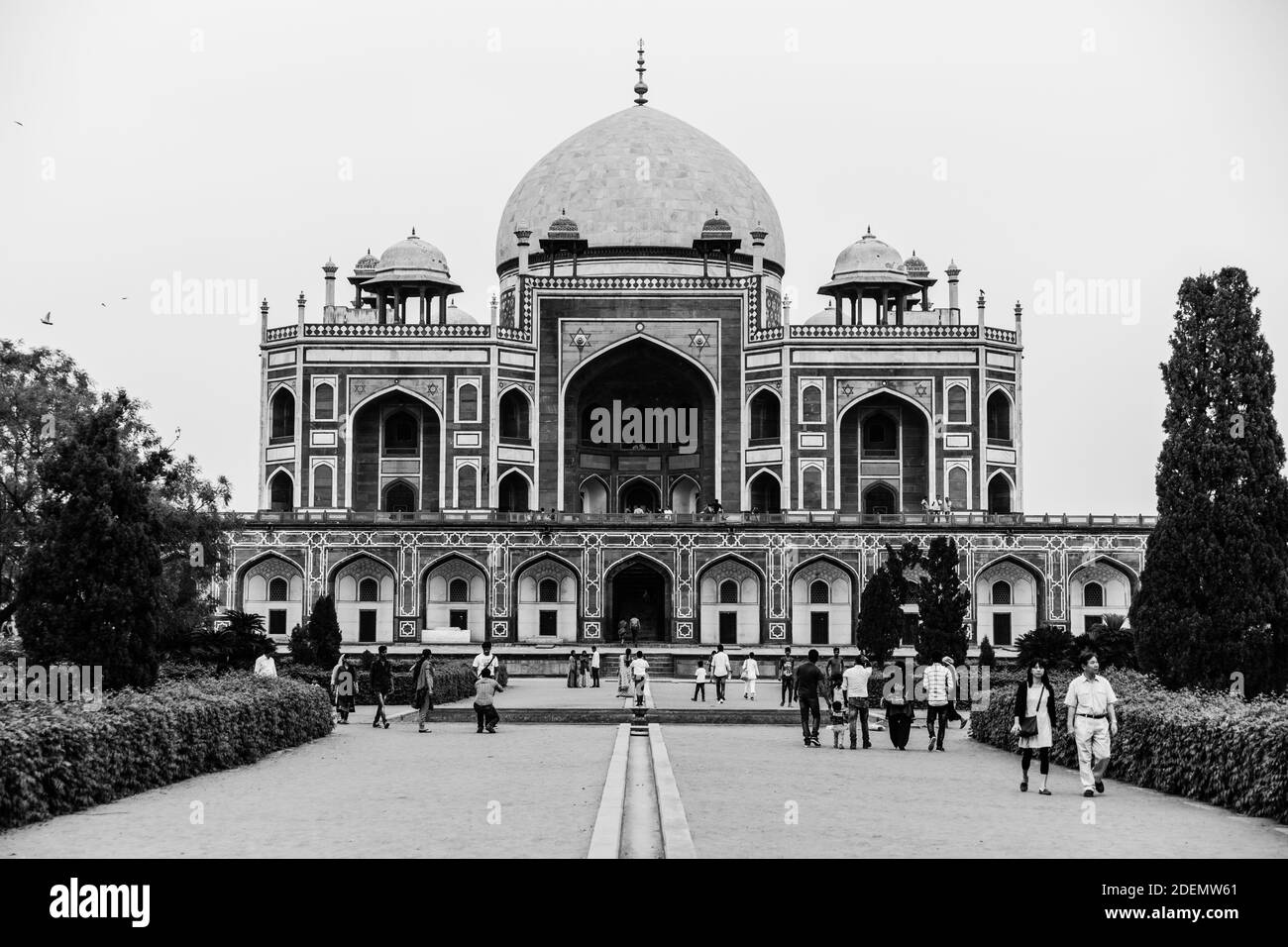 DELI, INDIA - 05 marzo 2016: La cultura indiana & è gente colorata amichevole, gli edifici belli e l'architettura Foto Stock