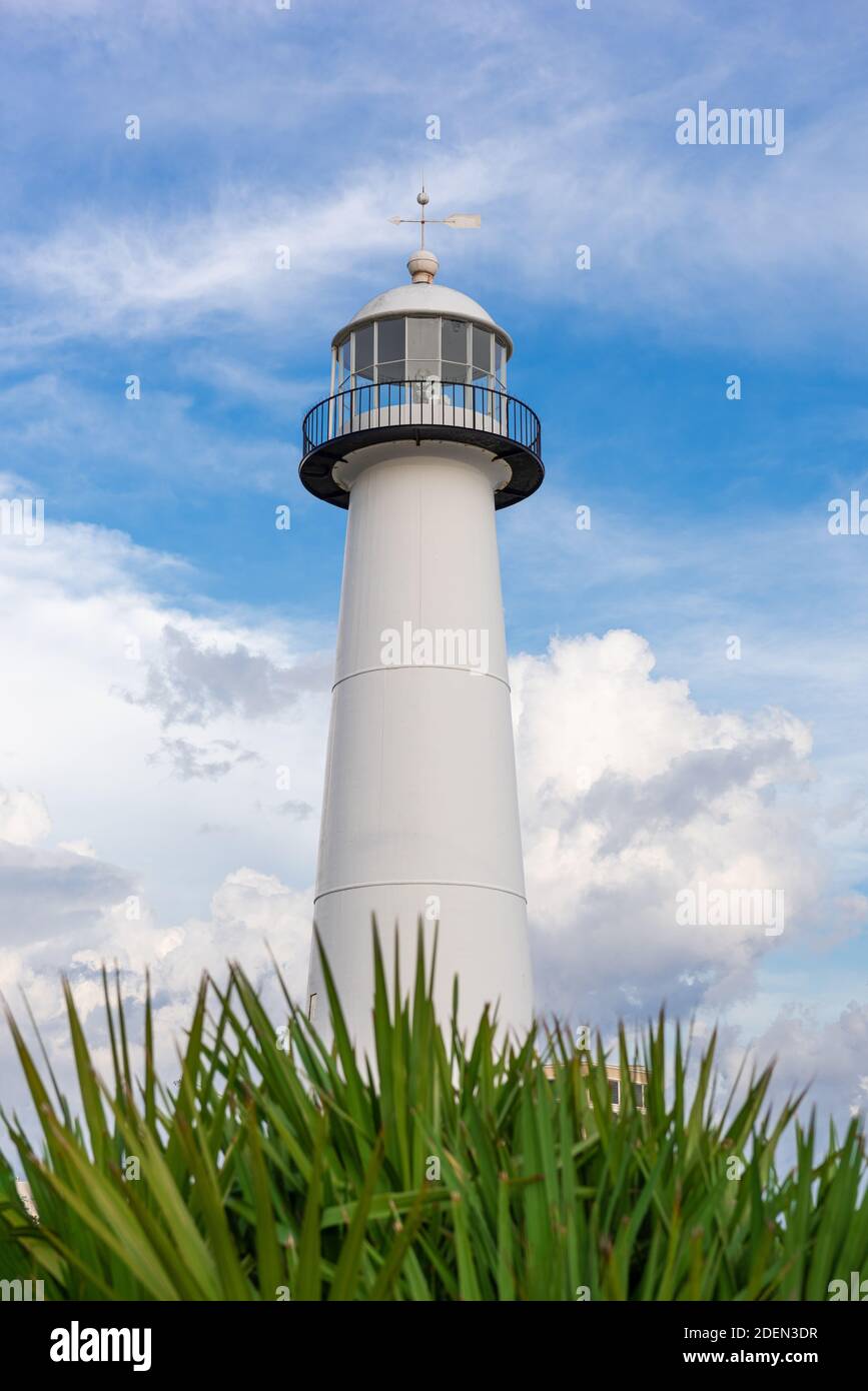 Biloxi, Mississippi, USA Light House. Foto Stock