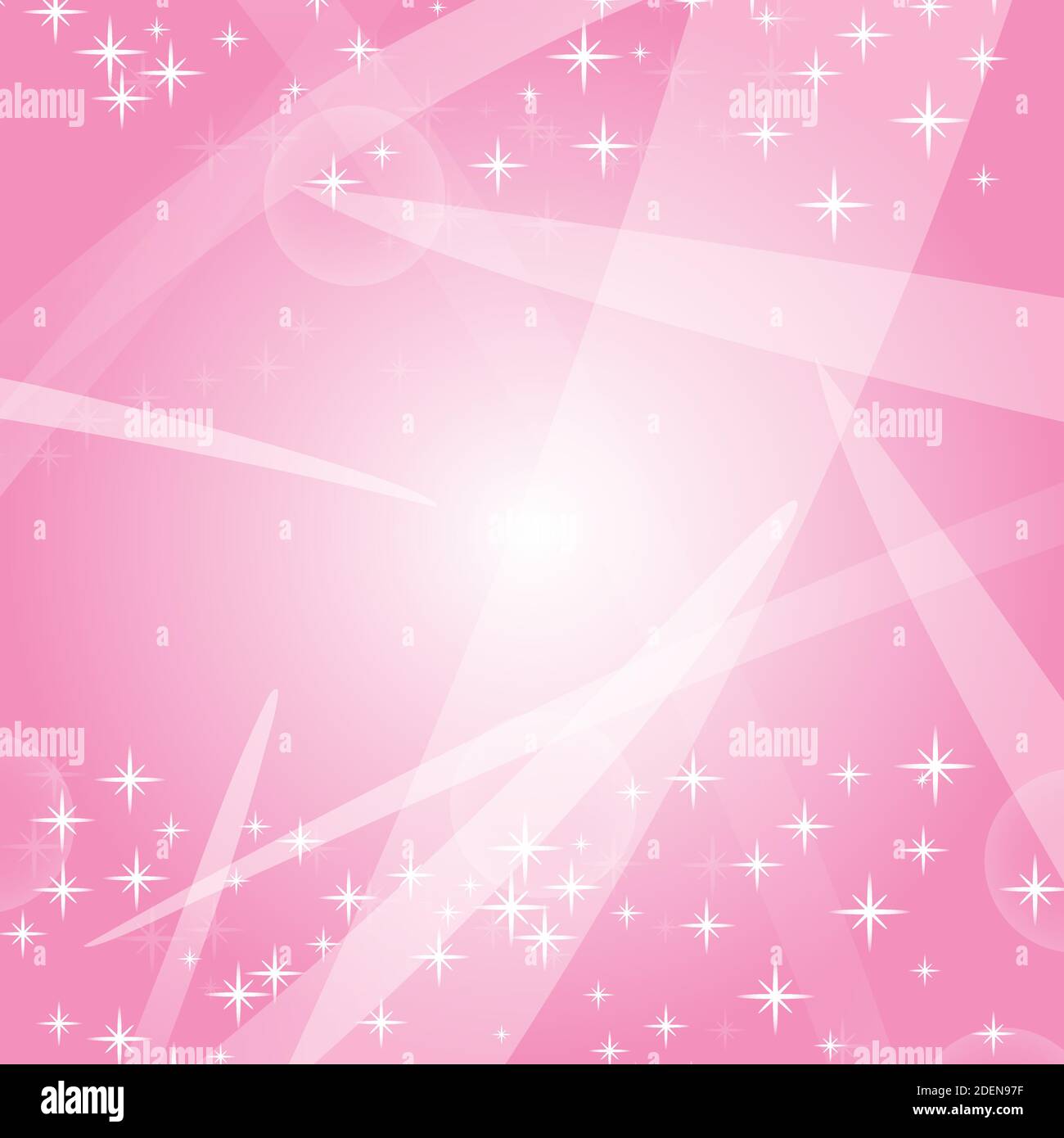 Colorato sfondo astratto con cerchi e stelle. Design luminoso. Semplice illustrazione vettoriale piatta. Illustrazione Vettoriale