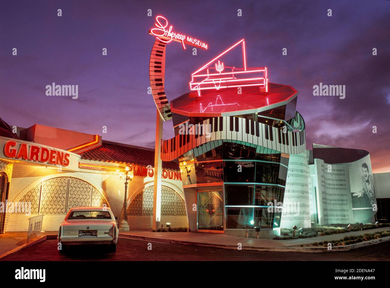 USA, Nevada, Clark County, Las Vegas, Liberace Museum Foto Stock