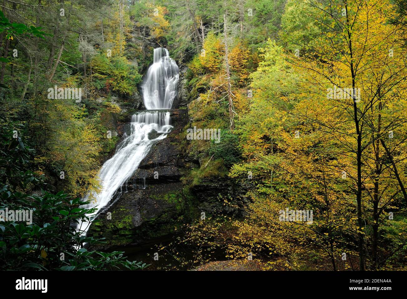 USA, East Coast, Pennsylvania , Delaware Water Gap National Recreation Area, Dingmans Falls, Foto Stock